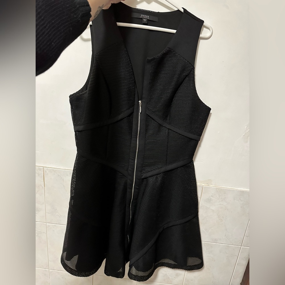 Elegant Black Sleeveless Dress
